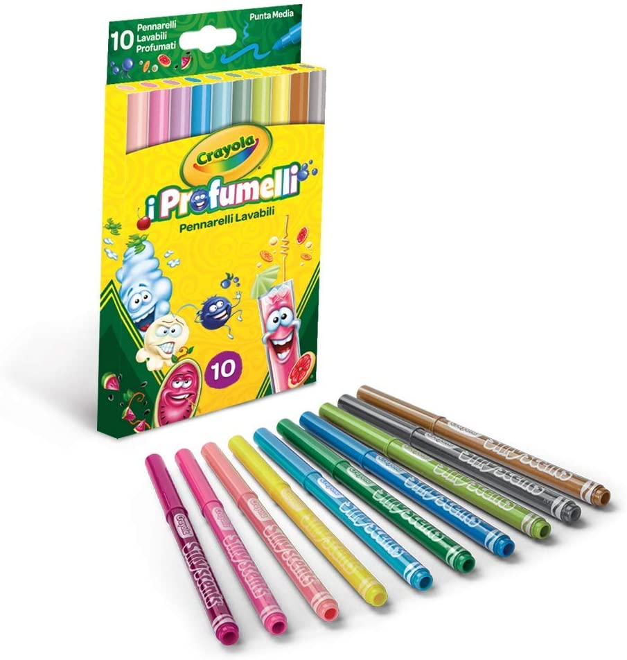 Crayola I profumelli Set 10 pennarelli lavabili