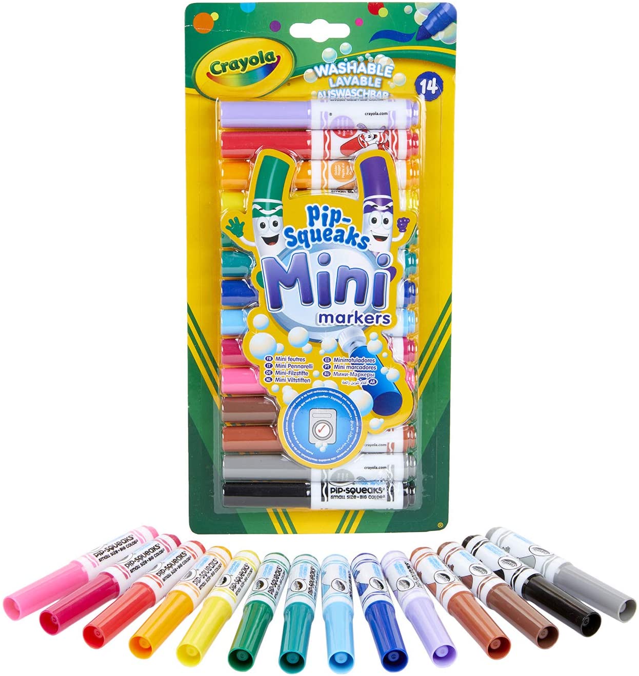 Crayola 14 Mini Pennarelli lavabili