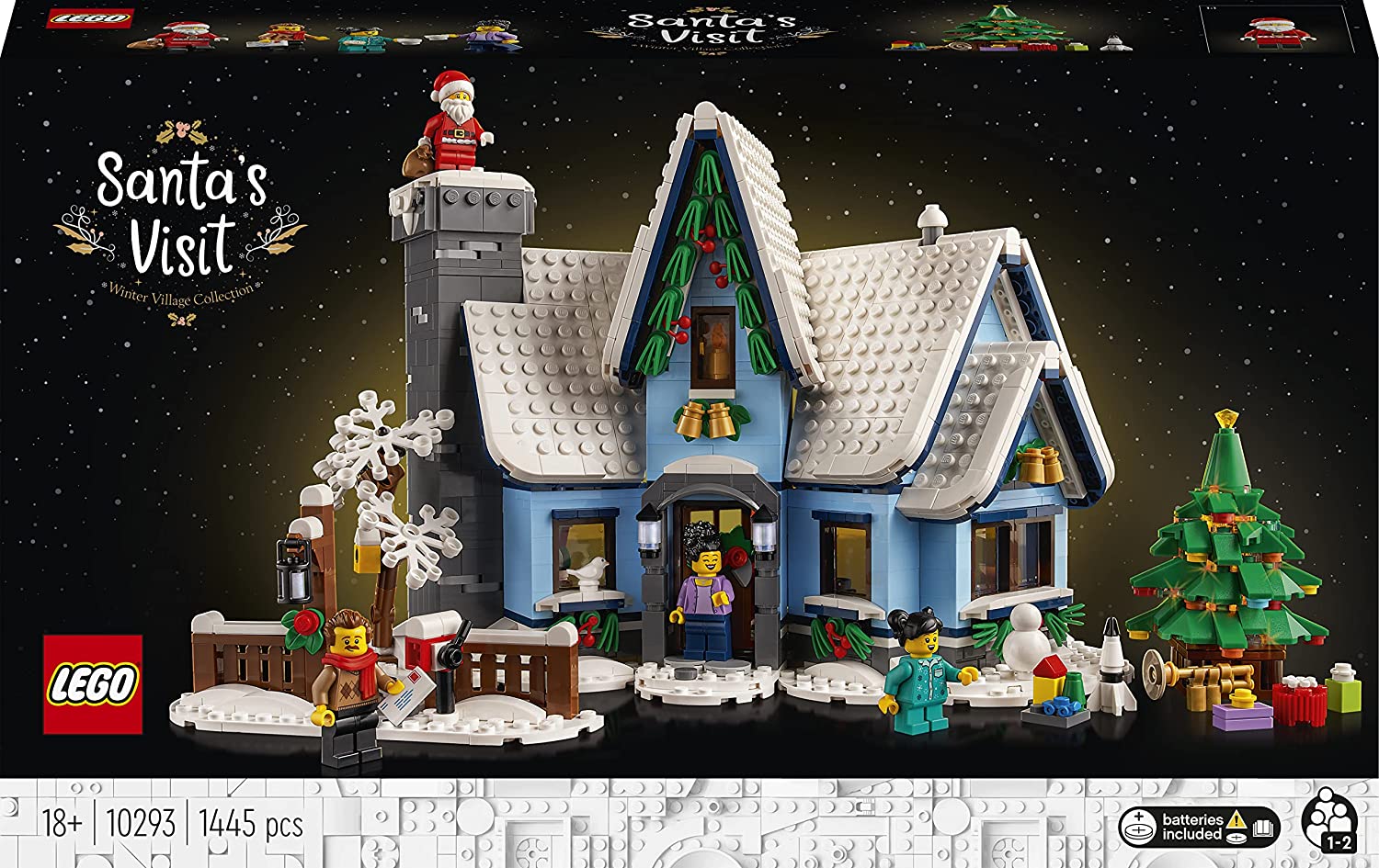 Lego Creator Expert Visita di Babbo Natale – 10293
