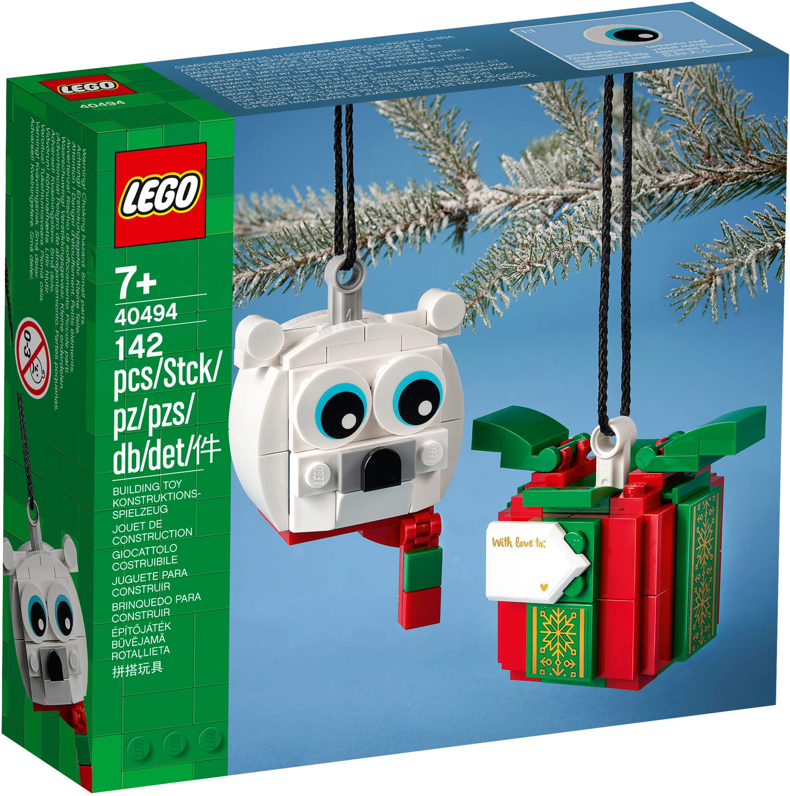 Lego Orso polare e scatola regalo – 40494