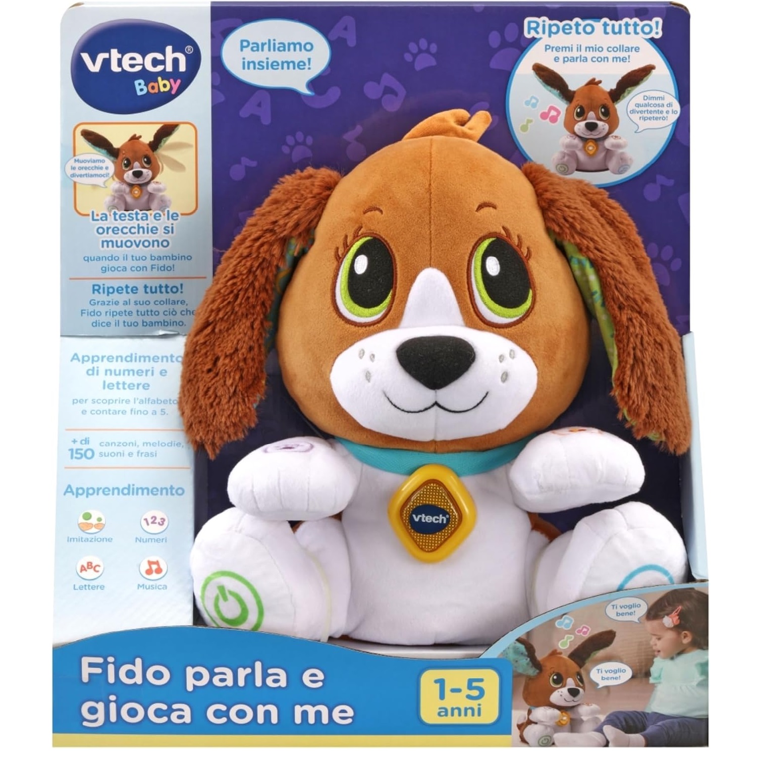 Vtech baby Fido Parla e Gioca con Me
