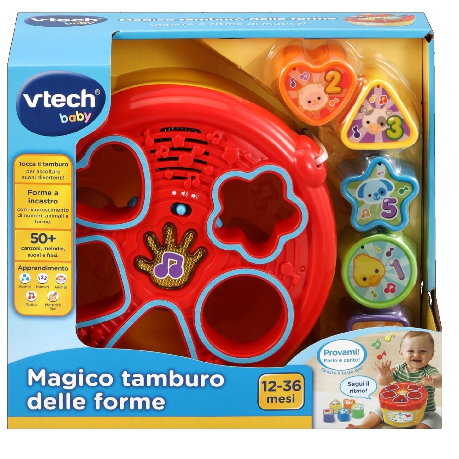 Vtech baby Magico tamburo delle formine