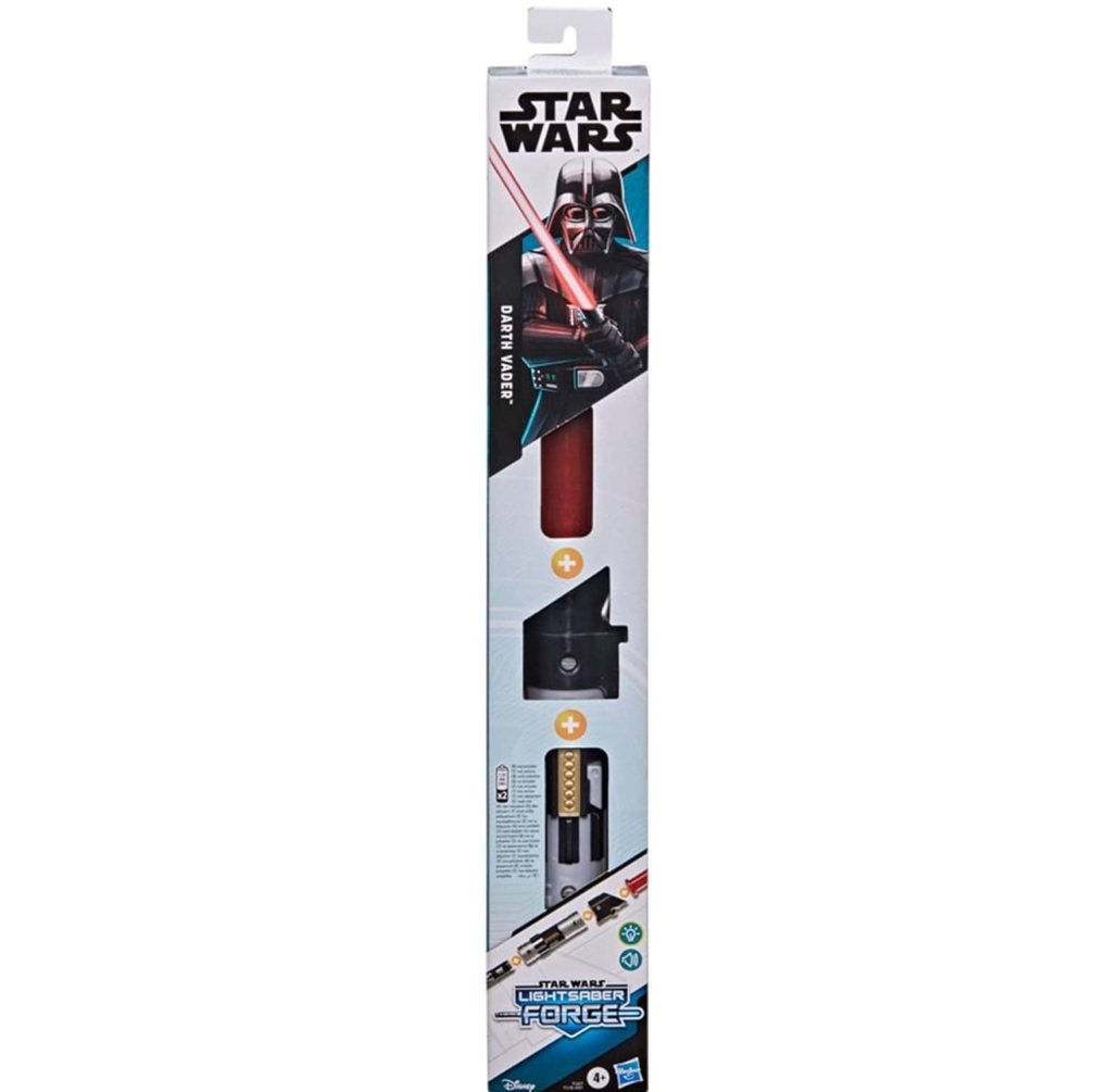 Star Wars Spada Laser Elettronica Rey, Lama Estensibile E Retrattile Con Pulsante, Effetti Sonori, 95,5 Cm