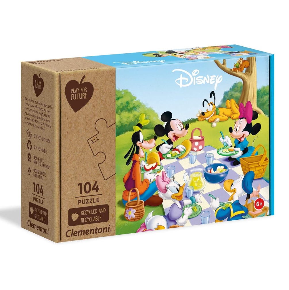 Clementoni - Topolino Tazze Impilabili Per Il Bagnetto (14394) - Gioco Educativo 6+ Mesi