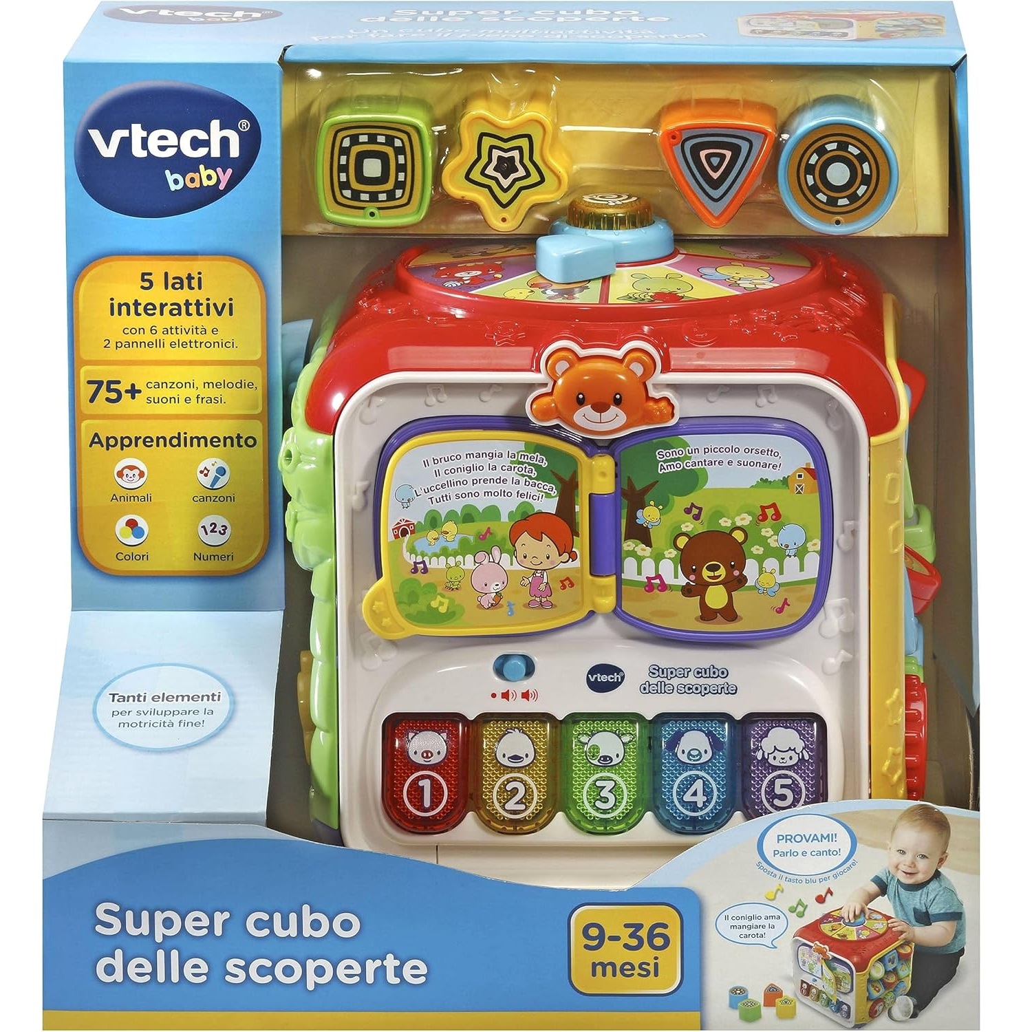 Vtech baby Super Cubo delle Scoperte