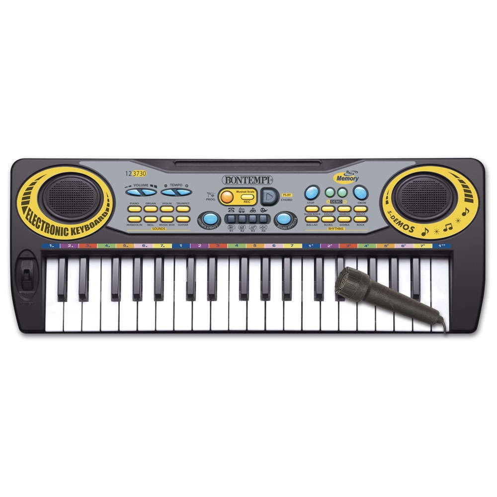 Tastiera elettronica 37 tasti passo midi con microfono - Bontempi - immagine 2