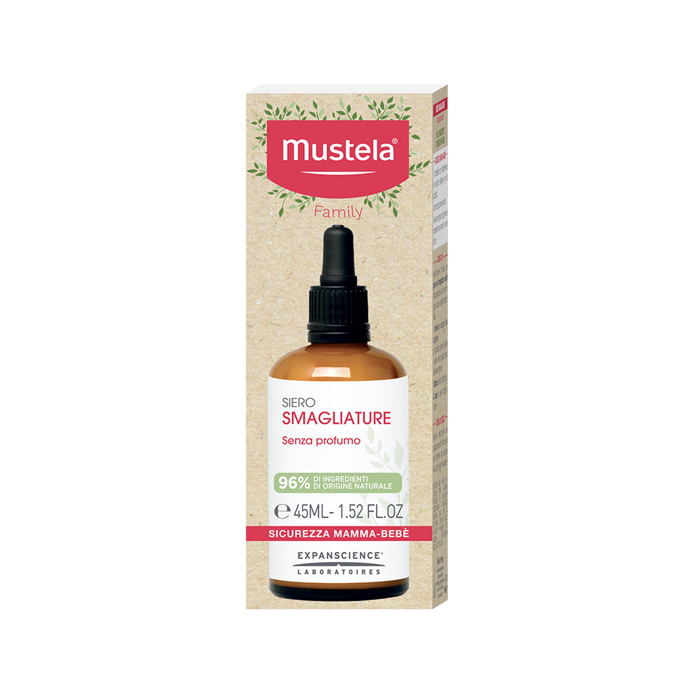 Mustela Linea Family - Smagliature siero correzione smagliature 45ml