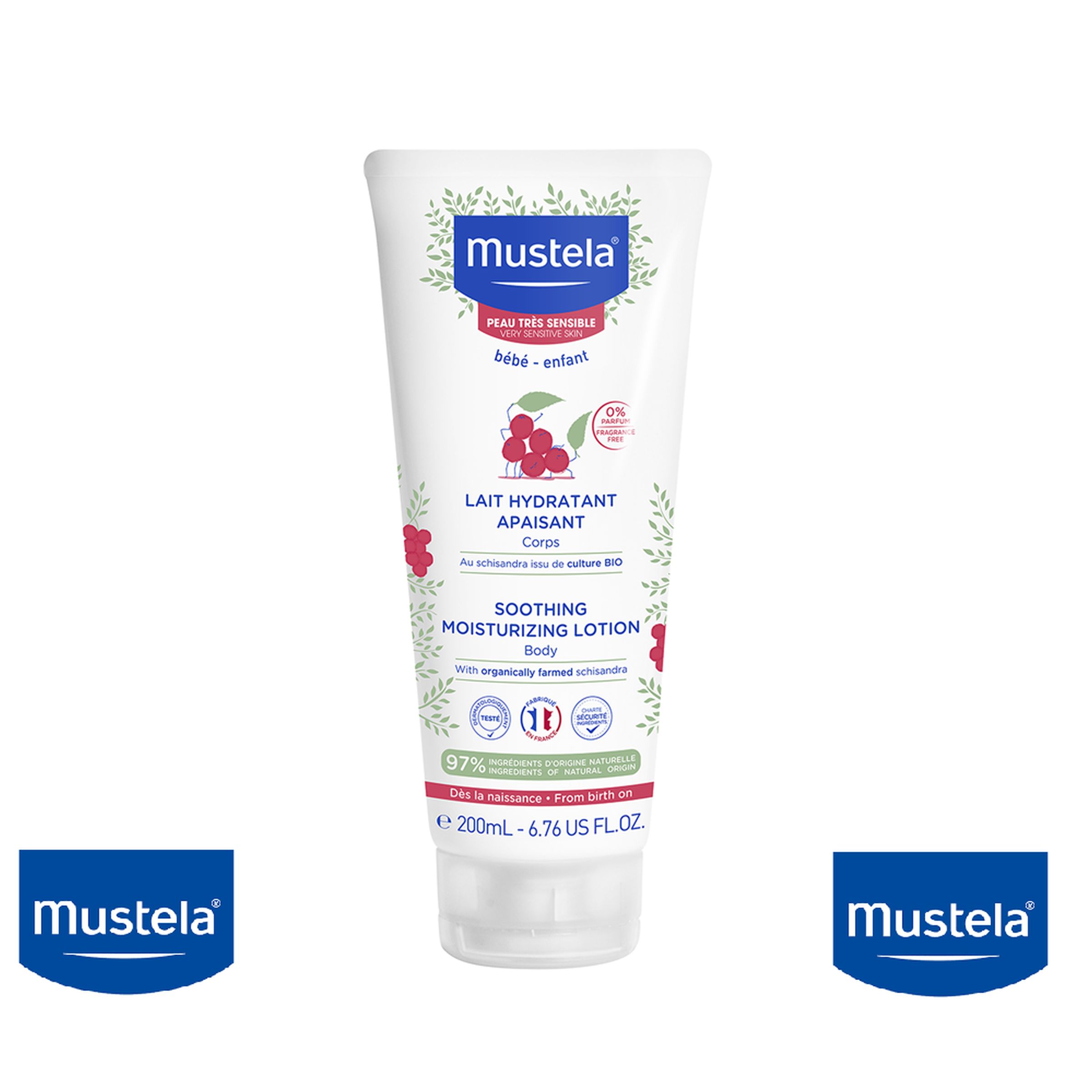 Mustela Linea Pelle ipersensibile latte corpo lenitivo 200ml