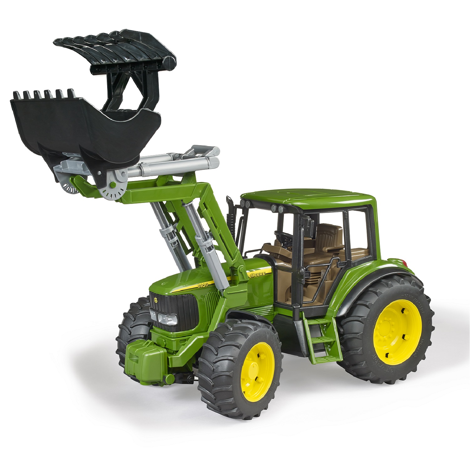 Trattore John Deere 6920 con benna - Bruder 02052 - immagine 4