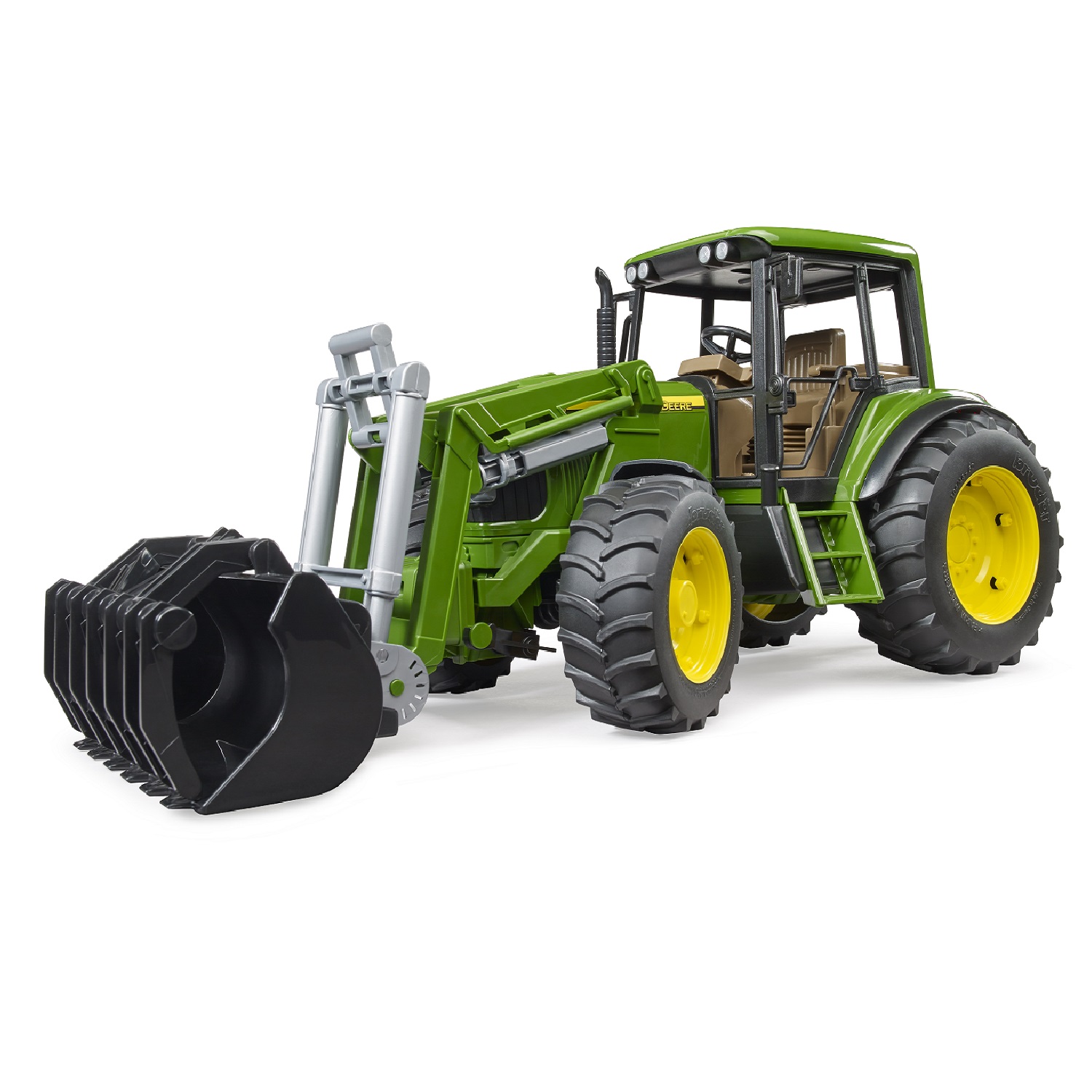Trattore John Deere 6920 con benna - Bruder 02052 - immagine 3