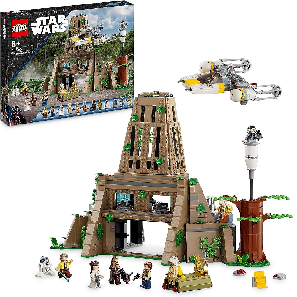 Lego Star Wars Base ribelle su Yavin 4 75365