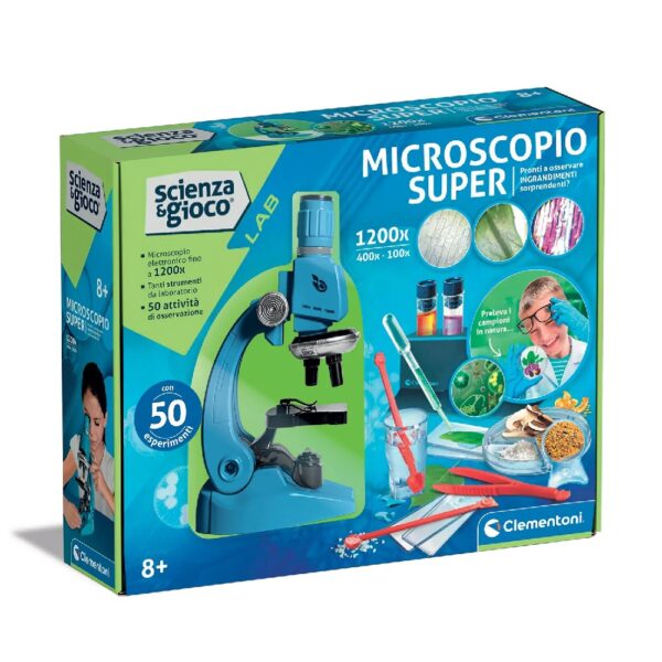 Scienza e Gioco – Microscopio Super 1200x 19228 | Nonsologiochiweb