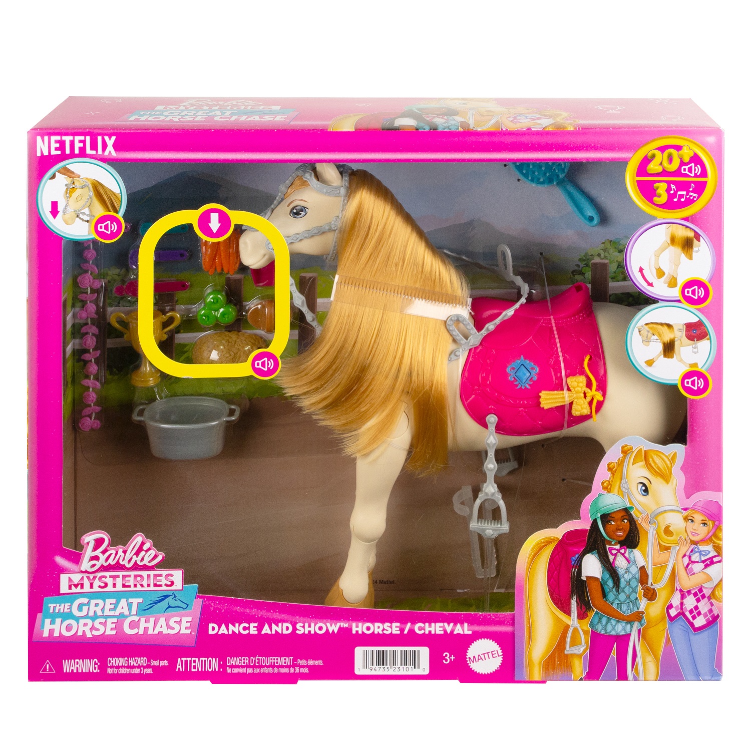 Barbie cavallo Tornado con accessori Nonsologiochiweb
