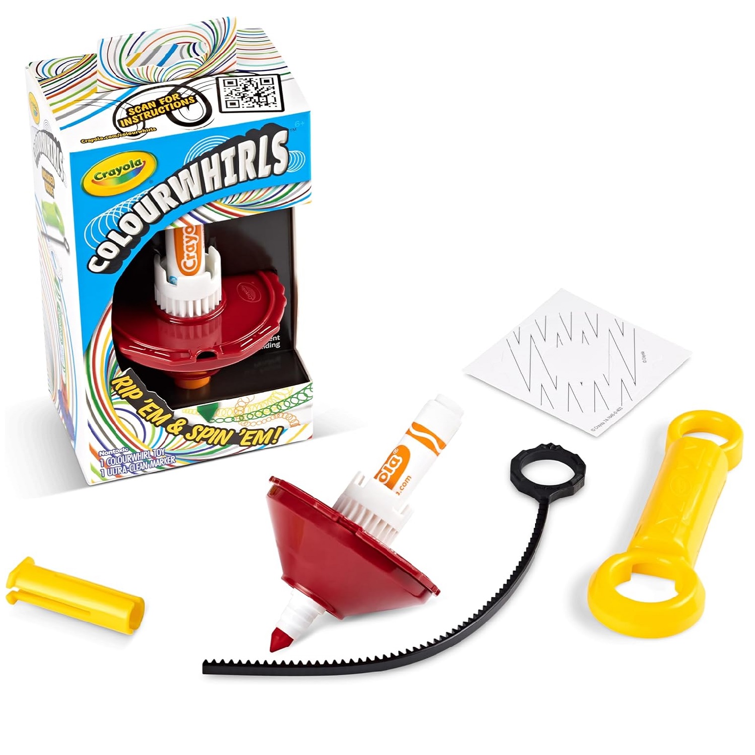 Colourwhirls Crayola trottola multicolore - immagine 3