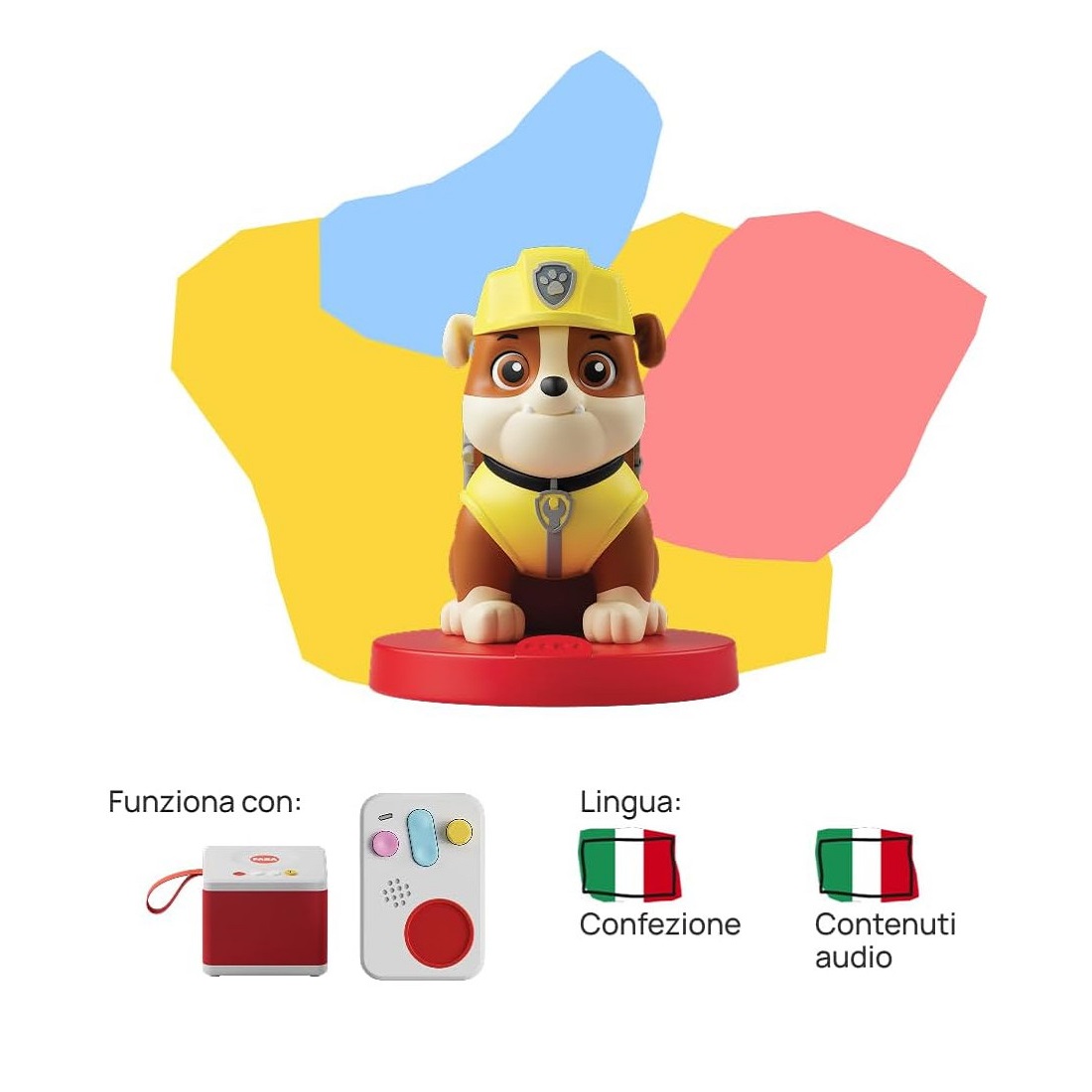 Faba raccontastorie fiaba raccontastorie paw Patrol Rubble - immagine 2