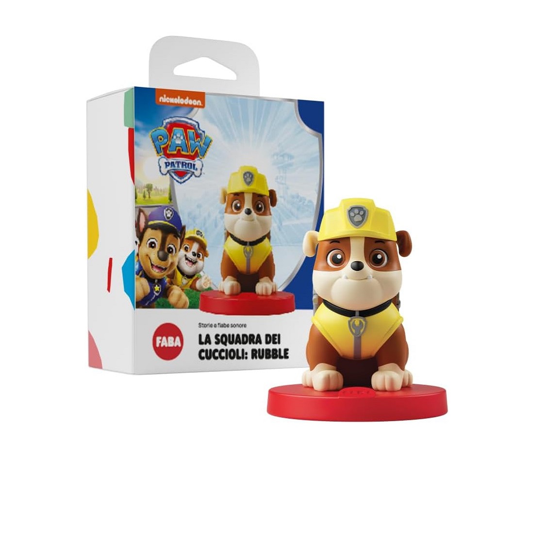 Faba raccontastorie fiaba raccontastorie paw Patrol Rubble