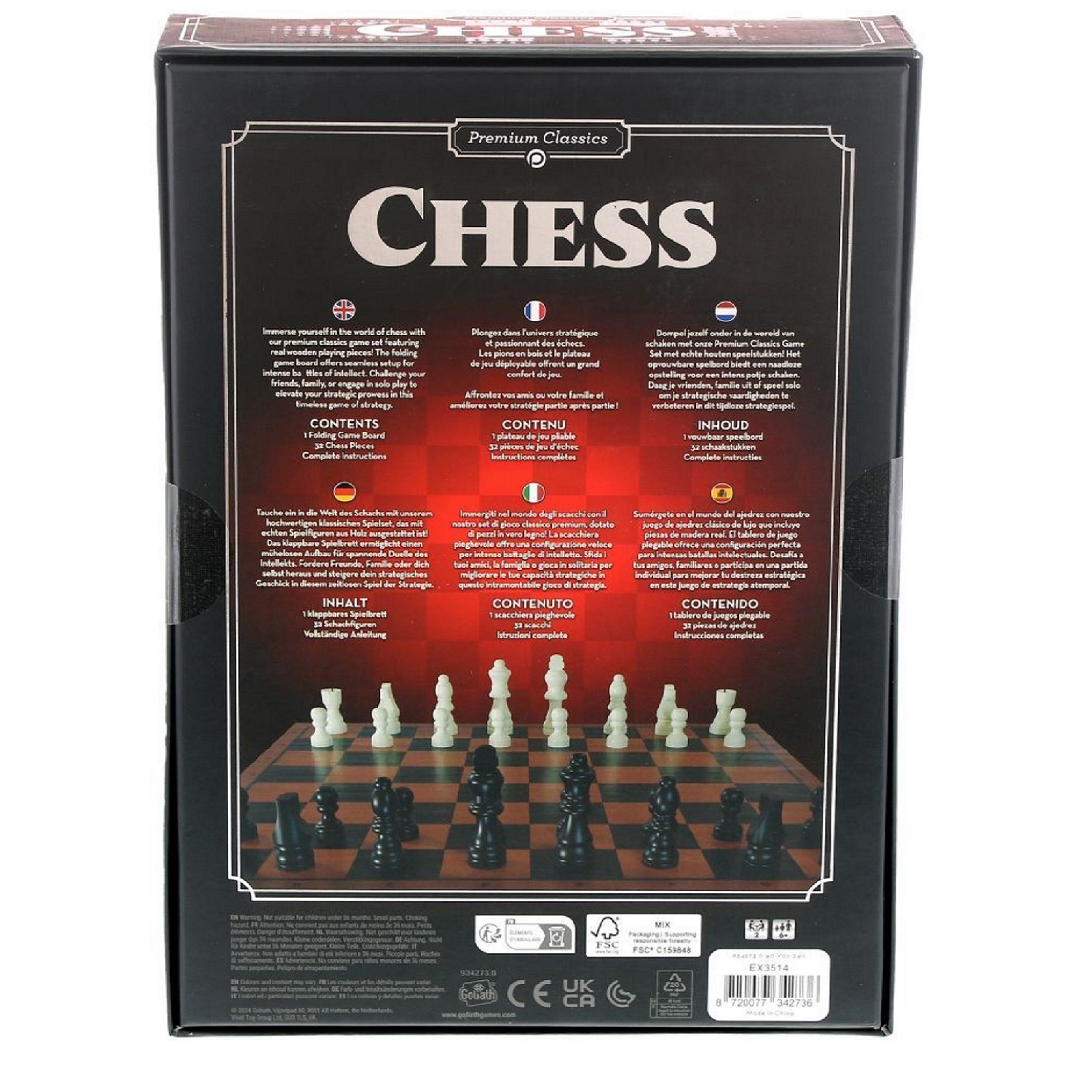 Goliath Classic Chess Set – Scacchi - immagine 2