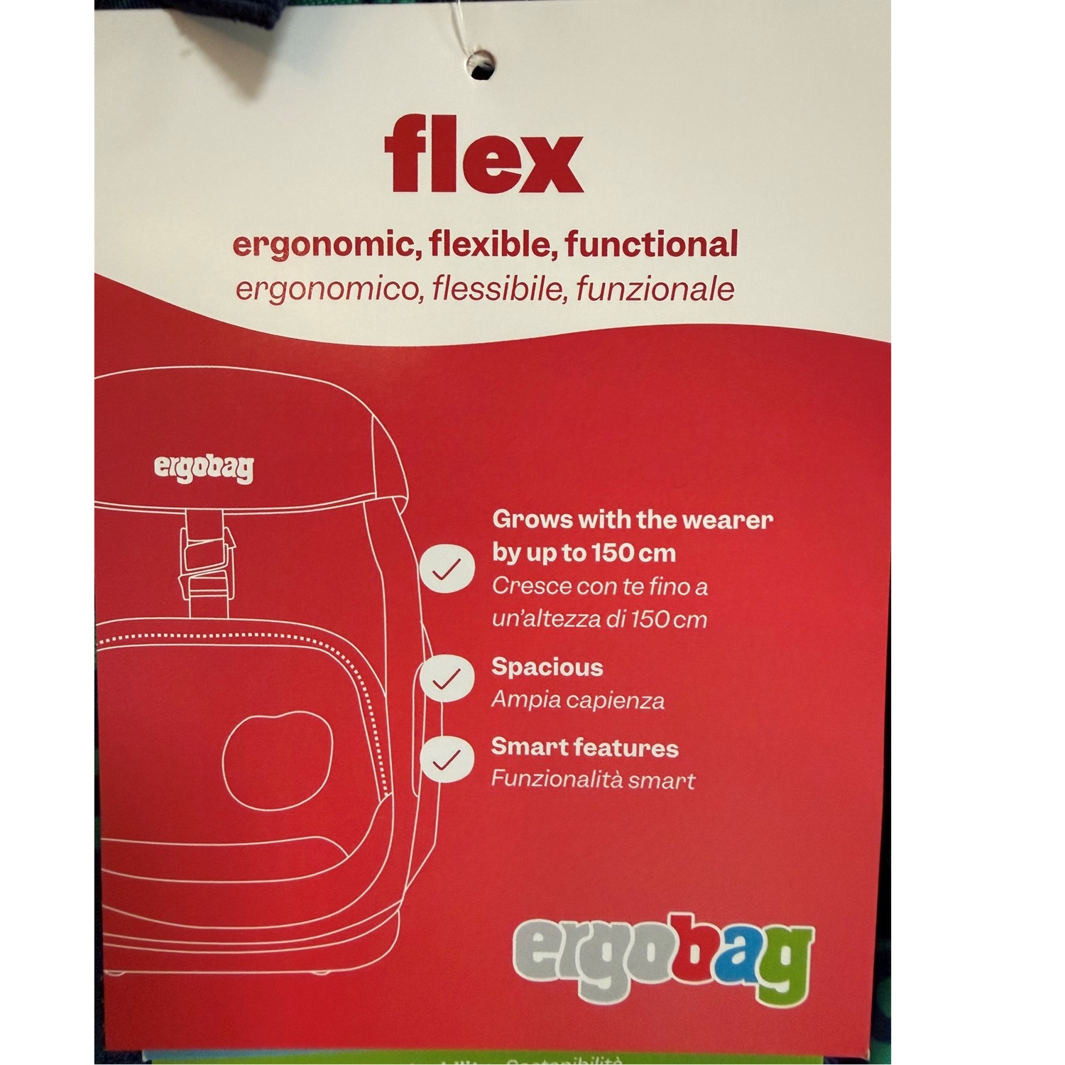 Zaino Ergobag Flex Horsedreambear – Zaino Ergonomico Scuola Primaria 23L - immagine 8