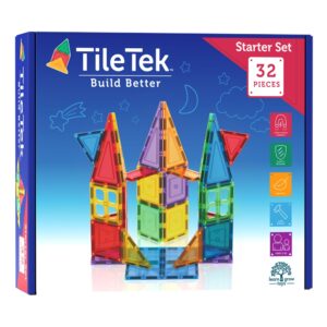 TileTek Starter Set da Costruzioni magnetiche 32 pezzi