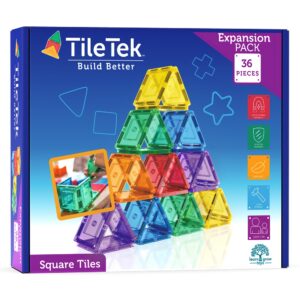 TileTek Squares Pack  36 tessere magnetiche quadrate