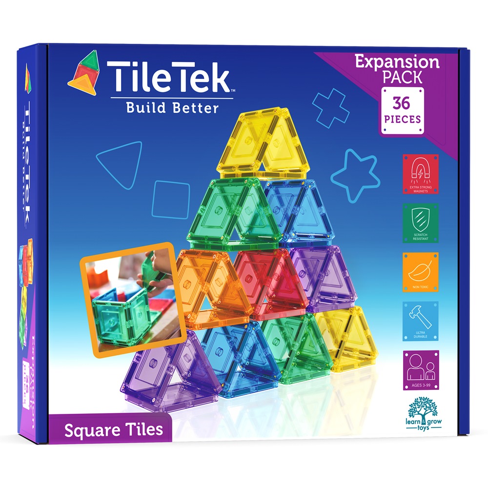 TileTek Squares Pack 36 tessere magnetiche quadrate