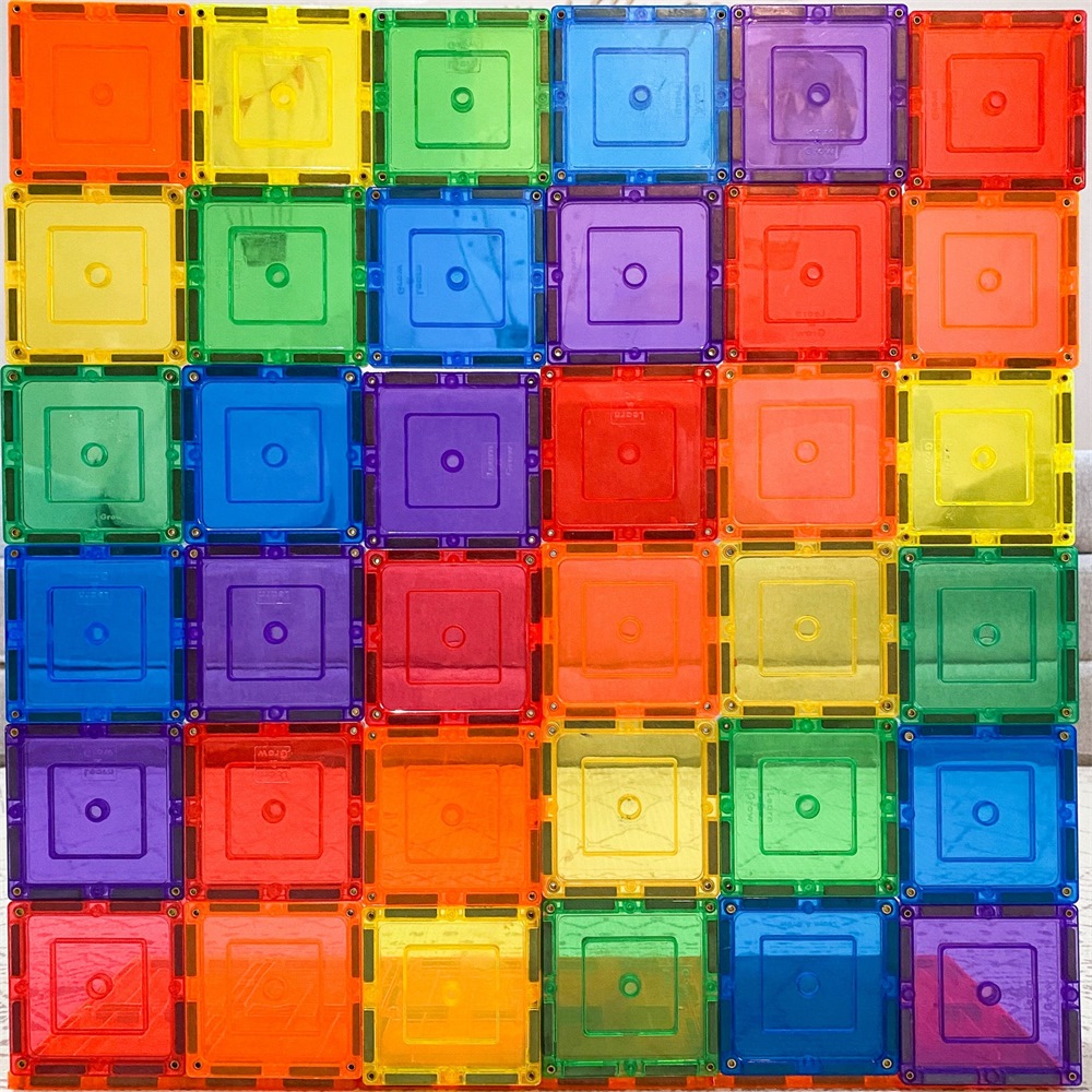 TileTek Squares Pack 36 tessere magnetiche quadrate - immagine 3