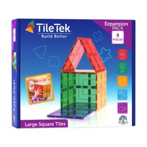 TileTek Large Squares Pack - 8 quadrati magnetici 15x15 cm