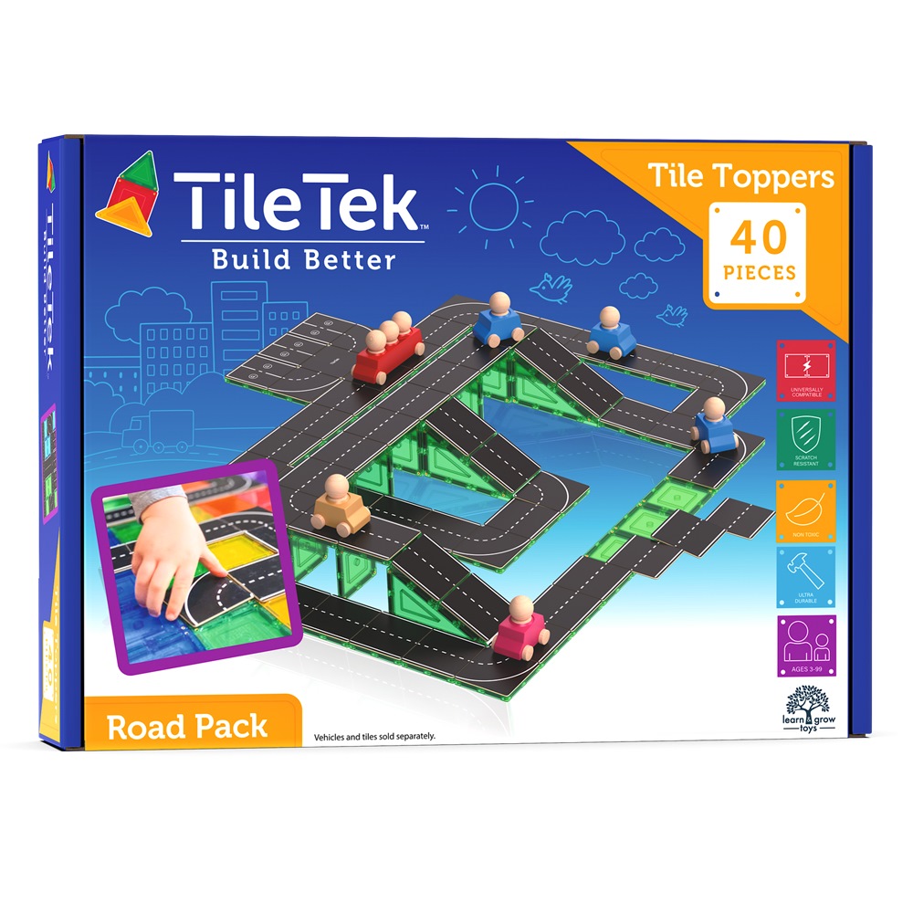 TileTek Tile Toppers Road Pack - Accessori strade 40 pezzi