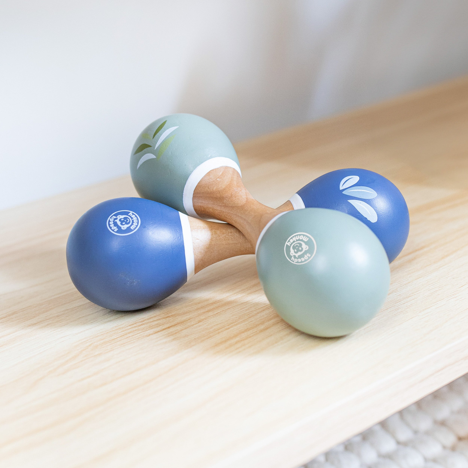Speedy Monkey - Maracas in legno - immagine 3