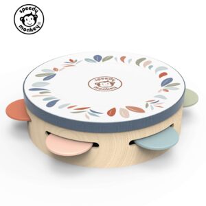 Speedy Monkey - Tamburello in legno